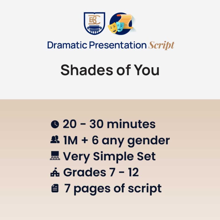 Birkett Play Script Product Thumbnail - Shades of You