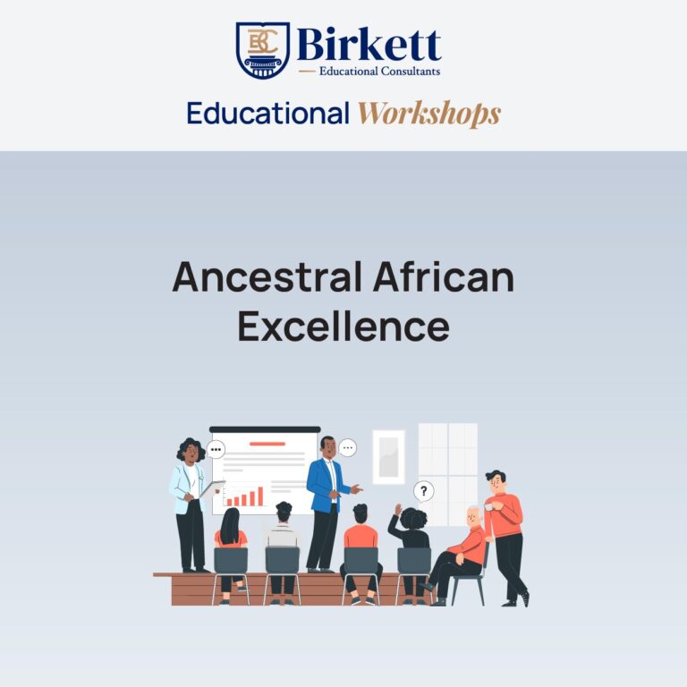 Birkett Educational Workshop Product Thumbnail-Ancestral African Excellence