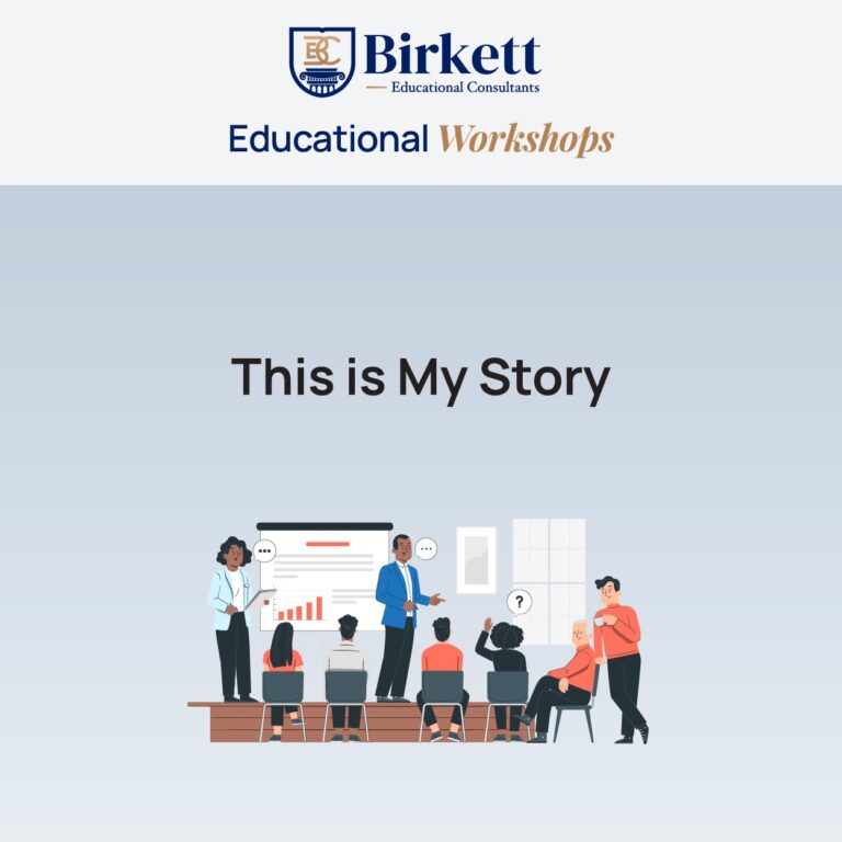 Birkett Educational Workshop Product Thumbnail-This is My Story