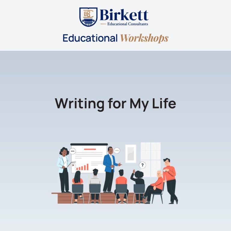 Birkett Educational Workshop Product Thumbnail-Writing for My Life